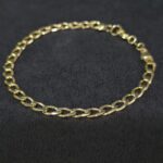Pulseira Masculina Grumet Folheada a Ouro 18k - 20cm - Imagem 2