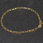 Pulseira Masculina Veneziana Folheada a Ouro 18k - 20cm - Imagem 3