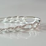 Pulseira Masculina Figaro 22cm Folheada a Prata - Imagem 4