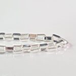 Pulseira Masculina Veneziana Longa Prata - 20cm - Imagem 2